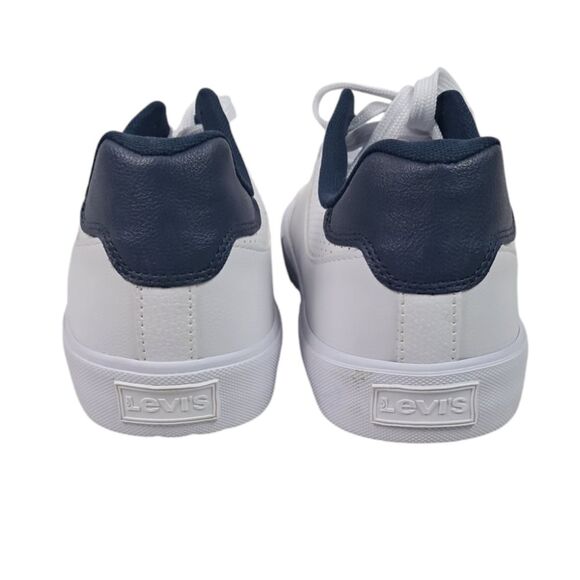 Levi's Monro NM White/Navy Sneakers Mens Size 10 - Picture 5 of 8